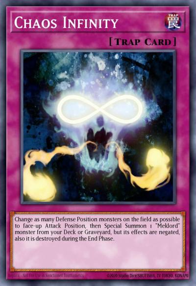 Chaos Infinity Rare EXVC-EN065 Extreme Victory Yugioh card