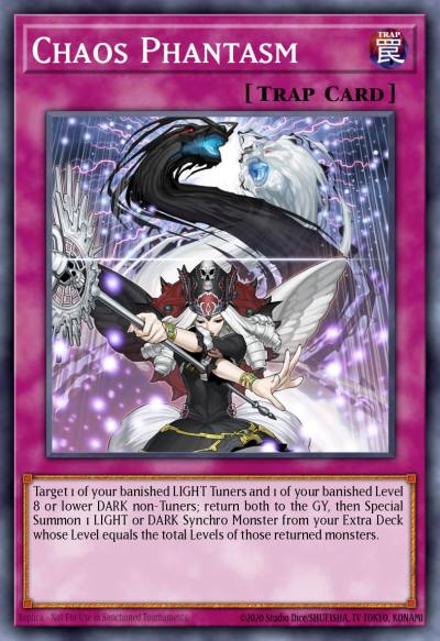 Chaos Phantasm Common MP24-EN332 25th Anniversary Tin Dueling Mirrors Yugioh card