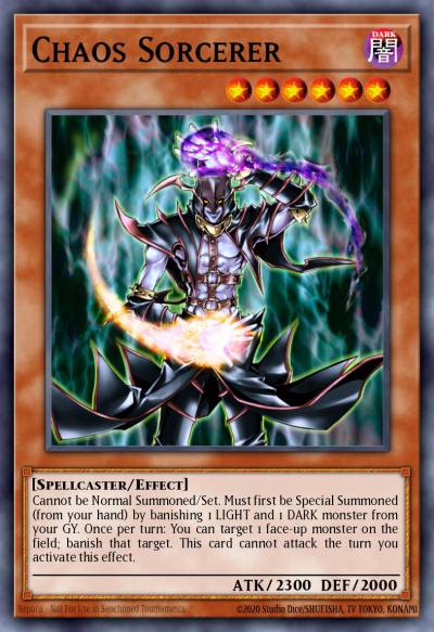 Chaos Sorcerer Starlight Rare MP25-EN019 2025 Mega-Pack Tin Yugioh card
