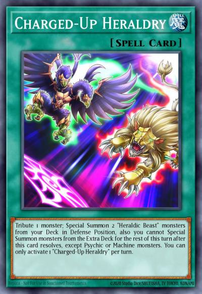 Charged-Up Heraldry Common IGAS-EN060 Ignition Assault Yugioh card