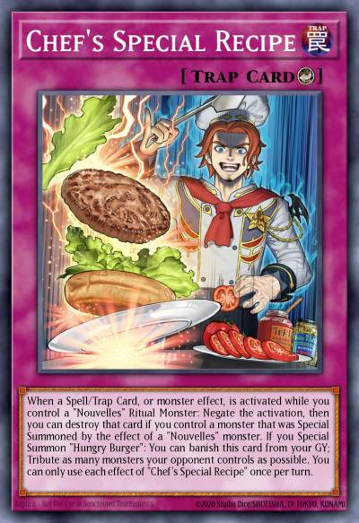 Chefs Special Recipe Collector's Rare WISU-EN040 Wild Survivors Yugioh card