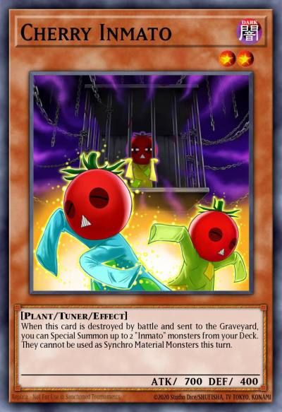 Cherry Inmato Rare TSHD-EN022 The Shining Darkness Yugioh card