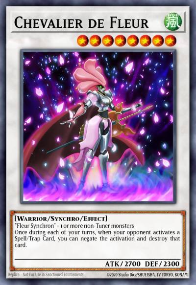 Chevalier de Fleur Rare LED8-EN032 Legendary Duelists Synchro Storm Yugioh card