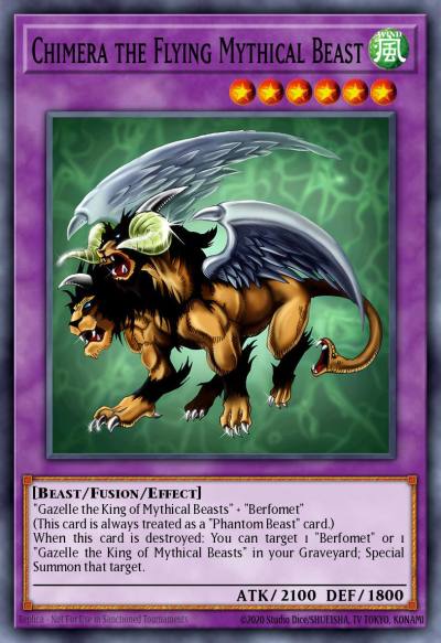Chimera the Flying Mythical Beast Rare ABPF-EN092 Absolute Powerforce Yugioh card