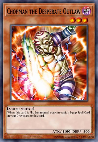Chopman the Desperate Outlaw Common DR2-EN010 Dark Revelation Volume 2 Yugioh card