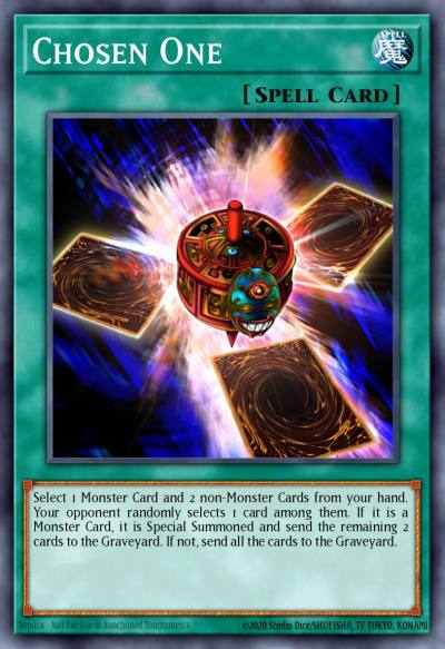 Chosen One Common DB1-EN217 Dark Beginning 1 Yugioh card