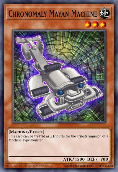 Chronomaly Mayan Machine Common REDU-EN009 Return of the Duelist Yugioh card