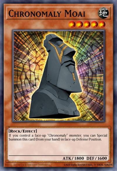 Chronomaly Moai Common REDU-EN014 Return of the Duelist Yugioh card