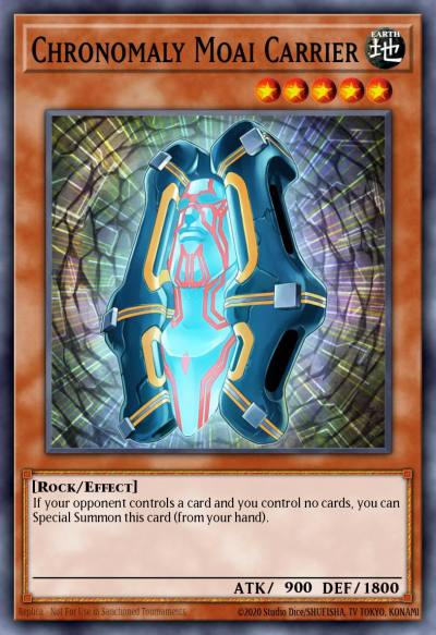 Chronomaly Moai Carrier Common MP14-EN190 2014 Mega-Tin Mega Pack Yugioh card