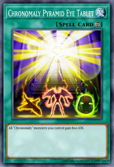 Chronomaly Pyramid Eye Tablet Common REDU-EN055 Return of the Duelist Yugioh card