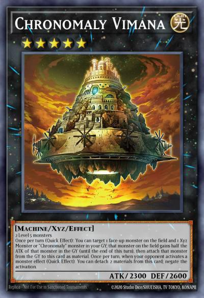 Chronomaly Vimana Rare MP22-EN149 2022 Tin of the Pharaohs Gods Yugioh card