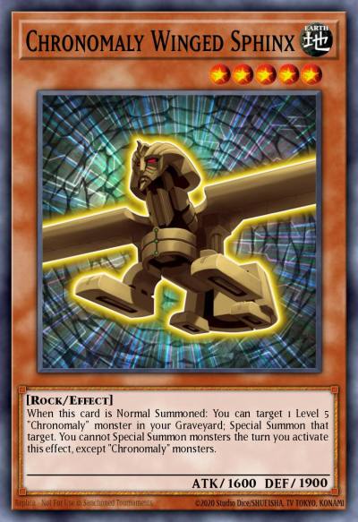 Chronomaly Winged Sphinx Common MP14-EN191 2014 Mega-Tin Mega Pack Yugioh card