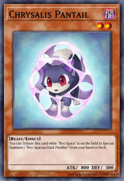 Chrysalis Pantail Common TAEV-EN007 Tactical Evolution Yugioh card