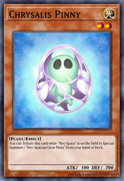 Chrysalis Pinny Common TAEV-EN009 Tactical Evolution Yugioh card