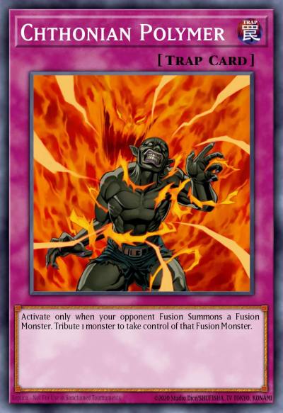 Chthonian Polymer Common DR04-EN117 Dark Revelation Volume 4 Yugioh card