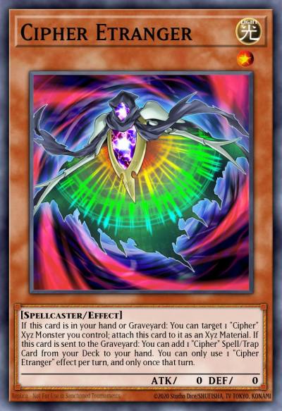 Cipher Etranger Common MP17-EN179 2017 Mega-Tin Mega Pack Yugioh card