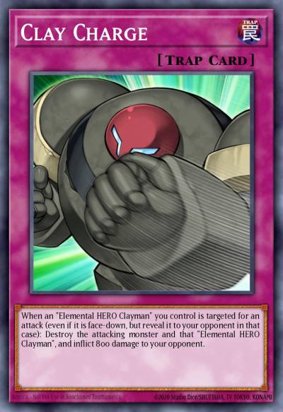 Clay Charge Super Rare DP1-EN030 Duelist Pack Jaden Yuki Yugioh card