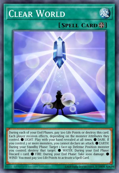 Clear World Super Rare LCGX-EN217 Legendary Collection 2 The Duel Academy Years Mega Pack Yugioh card