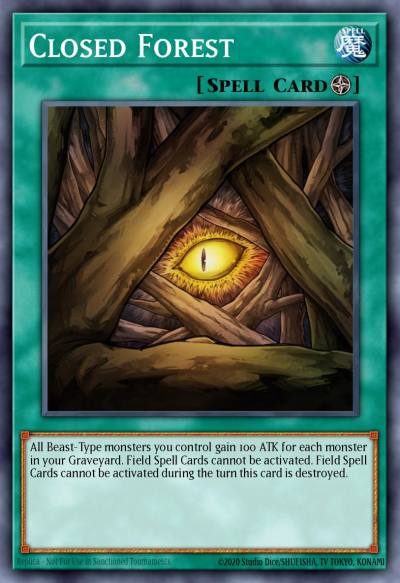 Closed Forest Common AP01-EN021 Astral Pack One Yugioh card