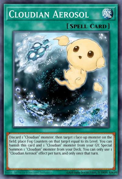 Cloudian Aerosol Common DANE-EN058 Dark Neostorm Yugioh card