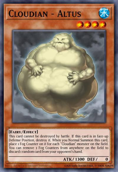 Cloudian - Altus Rare GLAS-EN012 Gladiators Assault Yugioh card