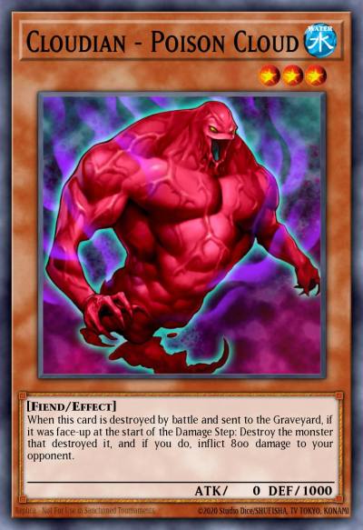 Cloudian - Poison Cloud Common BP01-EN193 Battle Pack Epic Dawn Yugioh card