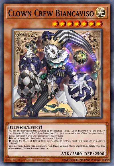 Clown Crew Biancaviso Super Rare BLZD-EN015 Blazing Dominion Yugioh card