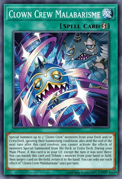 Clown Crew Malabarisme Super Rare BLZD-EN061 Blazing Dominion Yugioh card