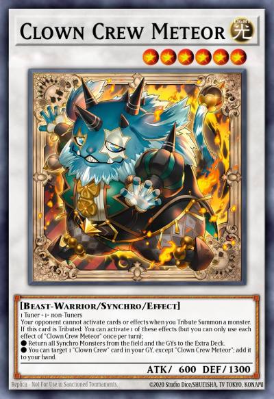 Clown Crew Meteor Common BLZD-EN040 Blazing Dominion Yugioh card