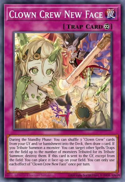 Clown Crew New Face Common BLZD-EN074 Blazing Dominion Yugioh card