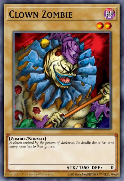 Clown Zombie Common SBLS-EN029 Speed Duel Arena of Lost Souls Yugioh card
