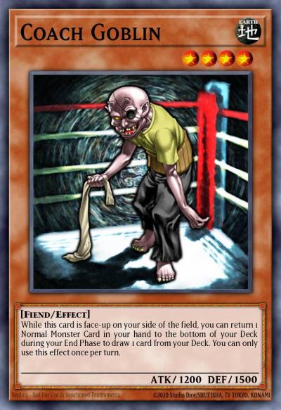Coach Goblin Common DR2-EN015 Dark Revelation Volume 2 Yugioh card