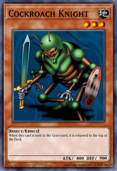 Cockroach Knight Common TP1-029 Tournament Pack 1st Season Yugioh card
