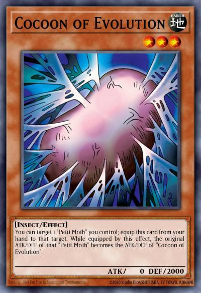 Cocoon of Evolution Common DB1-EN148 Dark Beginning 1 Yugioh card