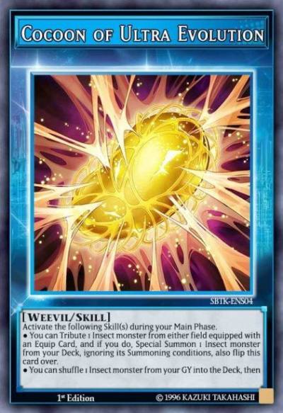 Cocoon of Ultra Evolution (Skill Card) Common STP3-ENS01 Speed Duel Tournament Pack 3 Yugioh card