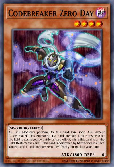 Codebreaker Zero Day Common ETCO-EN002 Eternity Code Yugioh card