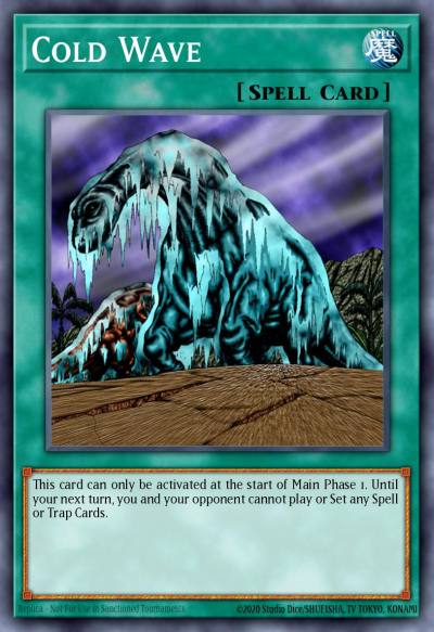Cold Wave Common CP06-EN018 Champion Pack Game Six Yugioh card
