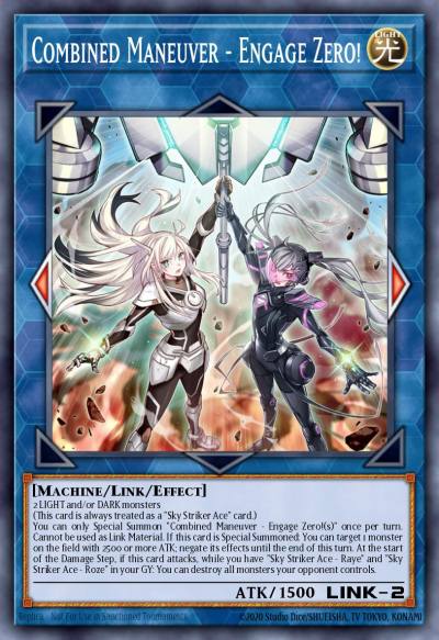 Combined Maneuver - Engage Zero! New L26D-ENS33 Legendary Modern Decks 2026 Yugioh card