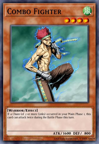Combo Fighter Common CDIP-EN028 Cyberdark Impact Yugioh card