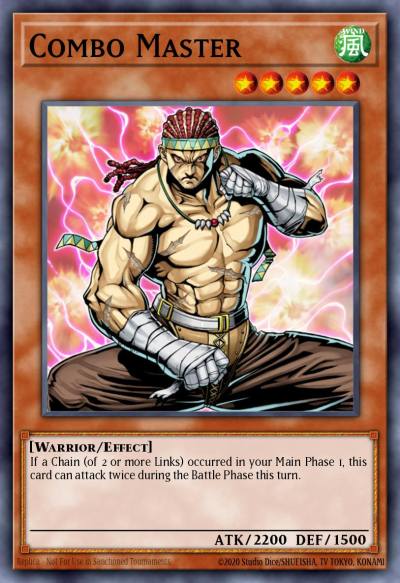 Combo Master Rare CDIP-EN029 Cyberdark Impact Yugioh card