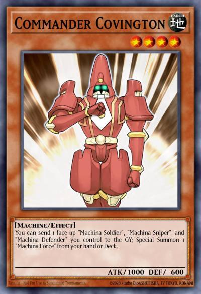 Commander Covington Secret Rare LCYW-EN167 Legendary Collection 3 Yugis World Mega Pack Yugioh card