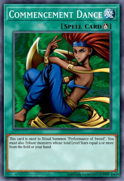 Commencement Dance Common MRL-062 Magic Ruler Yugioh card