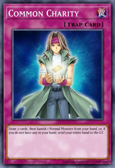 Common Charity Common SS05-ENA29 Speed Duel Starter Decks Twisted Nightmares Yugioh card