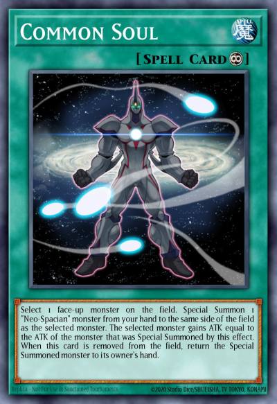 Common Soul Common DP03-EN023 Duelist Pack Jaden Yuki 2 Yugioh card