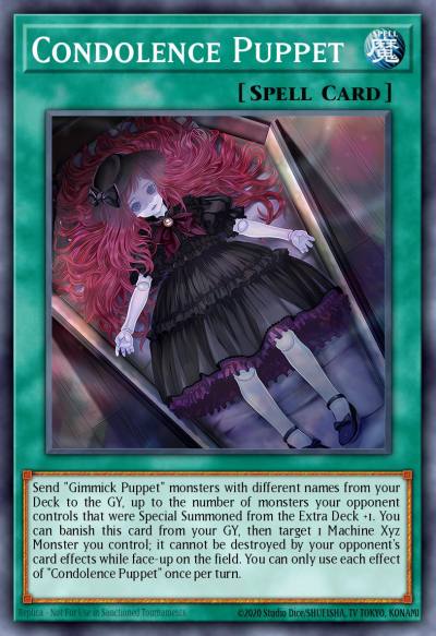 Condolence Puppet Common IGAS-EN059 Ignition Assault Yugioh card