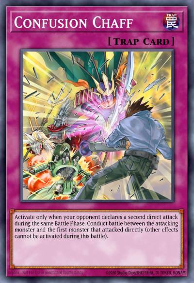 Confusion Chaff Common CSOC-EN064 Crossroads of Chaos Yugioh card