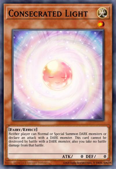 Consecrated Light Short Print ABPF-EN033 Absolute Powerforce Yugioh card