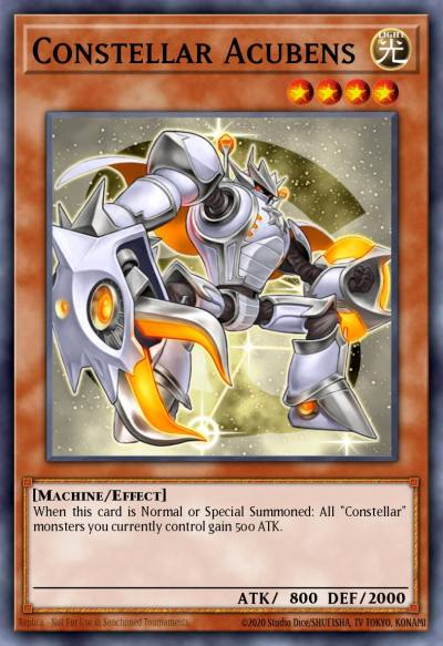 Constellar Acubens Duel Terminal Normal Parallel Rare DT07-EN068 Duel Terminal 7b Yugioh card
