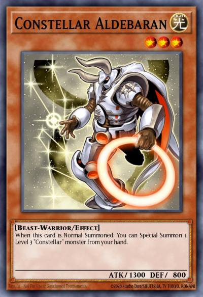 Constellar Aldebaran Duel Terminal Normal Parallel Rare DT07-EN019 Duel Terminal 7a Yugioh card