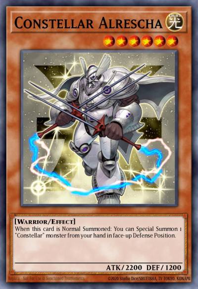 Constellar Alrescha Duel Terminal Normal Parallel Rare DT07-EN070 Duel Terminal 7b Yugioh card